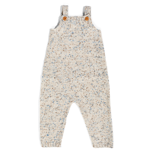 Grown Organic Funfetti Overalls - Sea