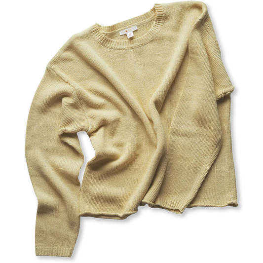 Ladies Beach Pull Over - Lemon