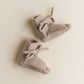 Hvid booties - Sand