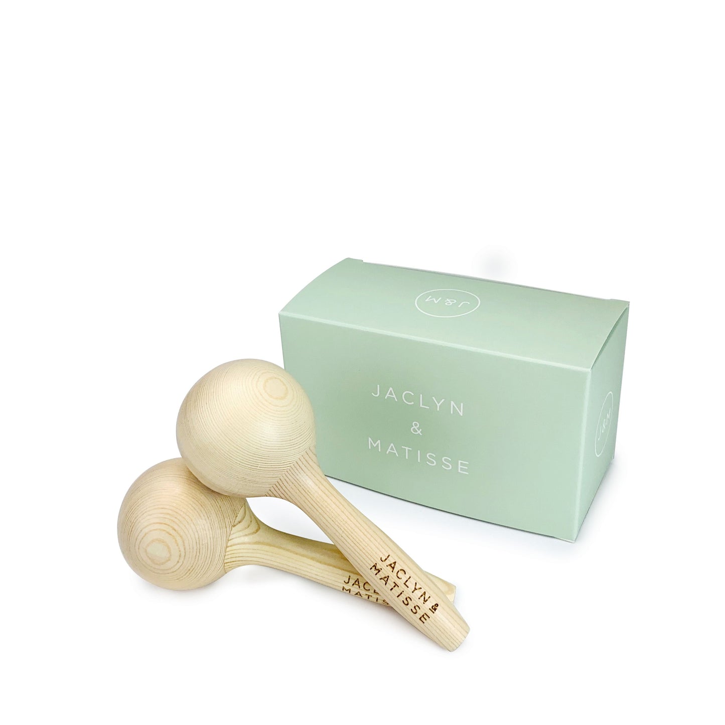 Jaclyn & Matisse Wooden Maraca Pair