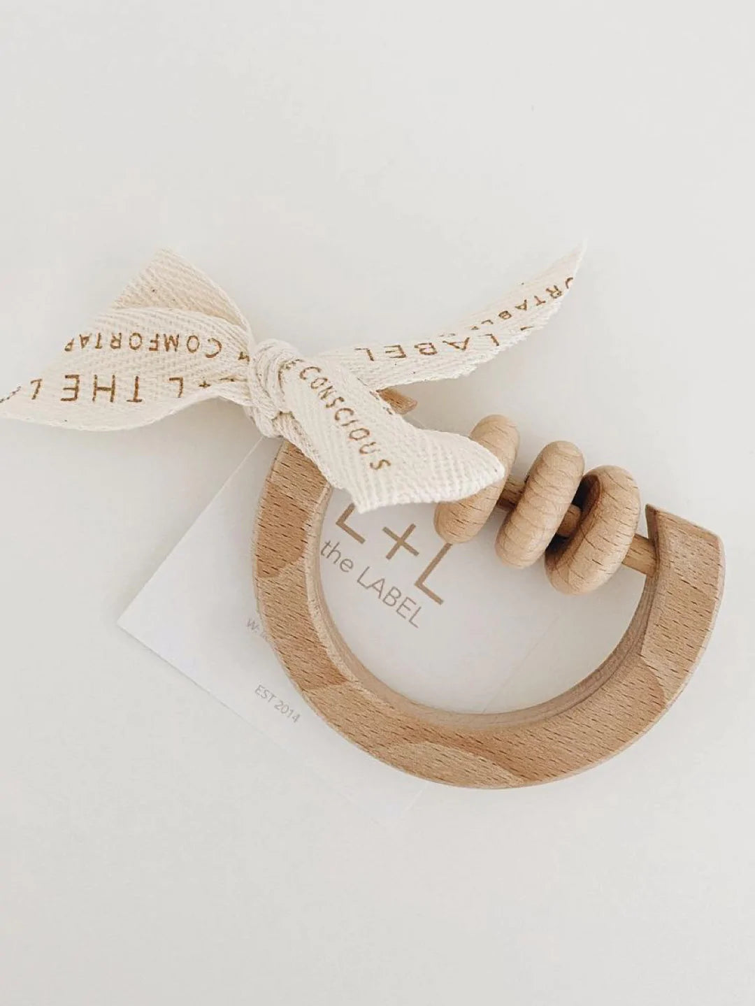 Lion + Lamb the Label Eco Rattle