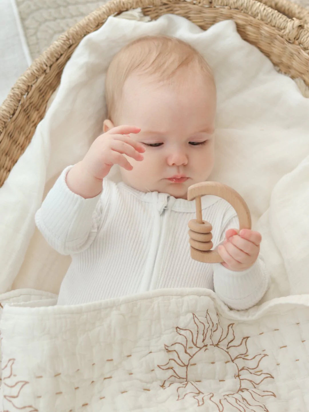 Lion + Lamb the Label Eco Rattle