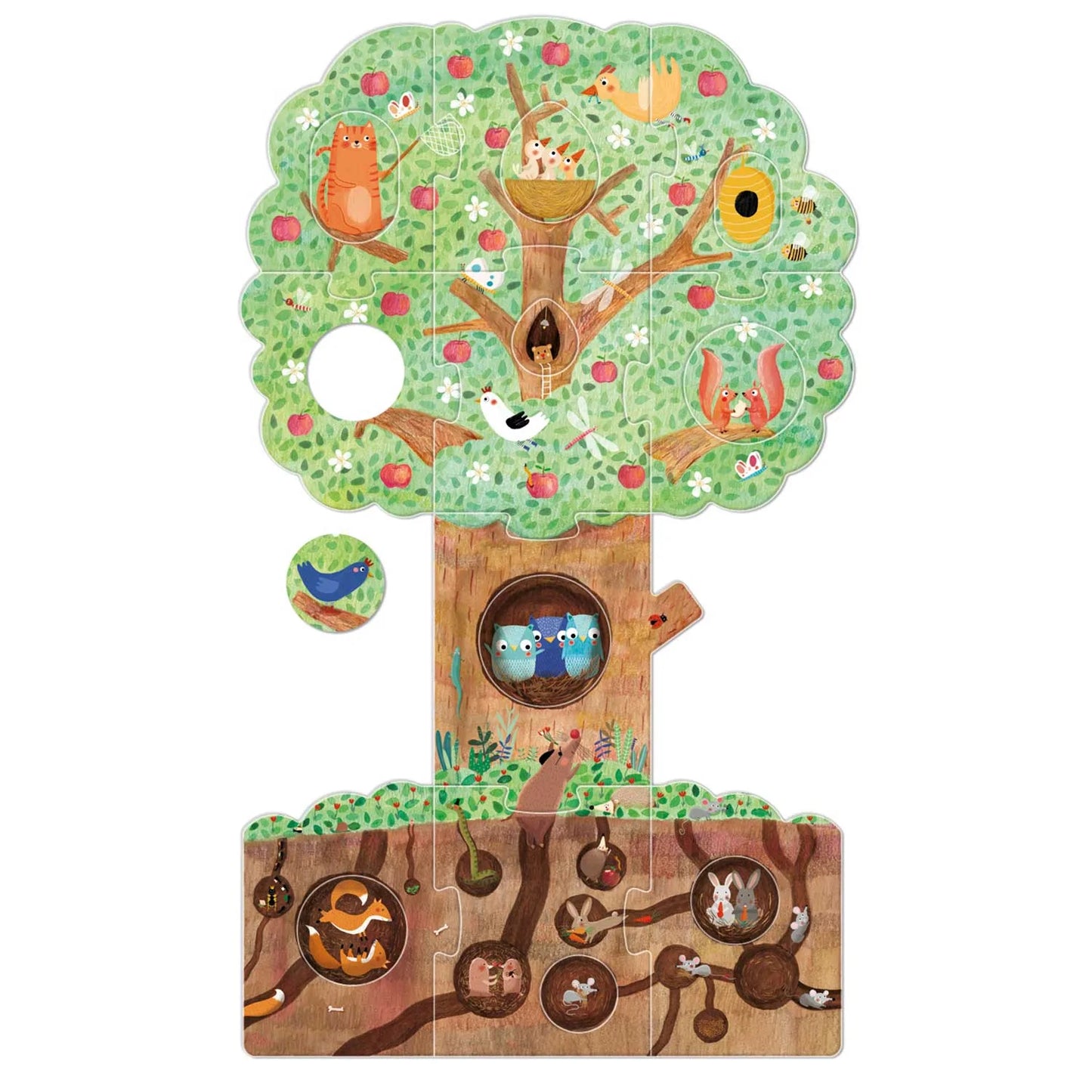 Londji Reversible Puzzle - Mon Petit Pommier