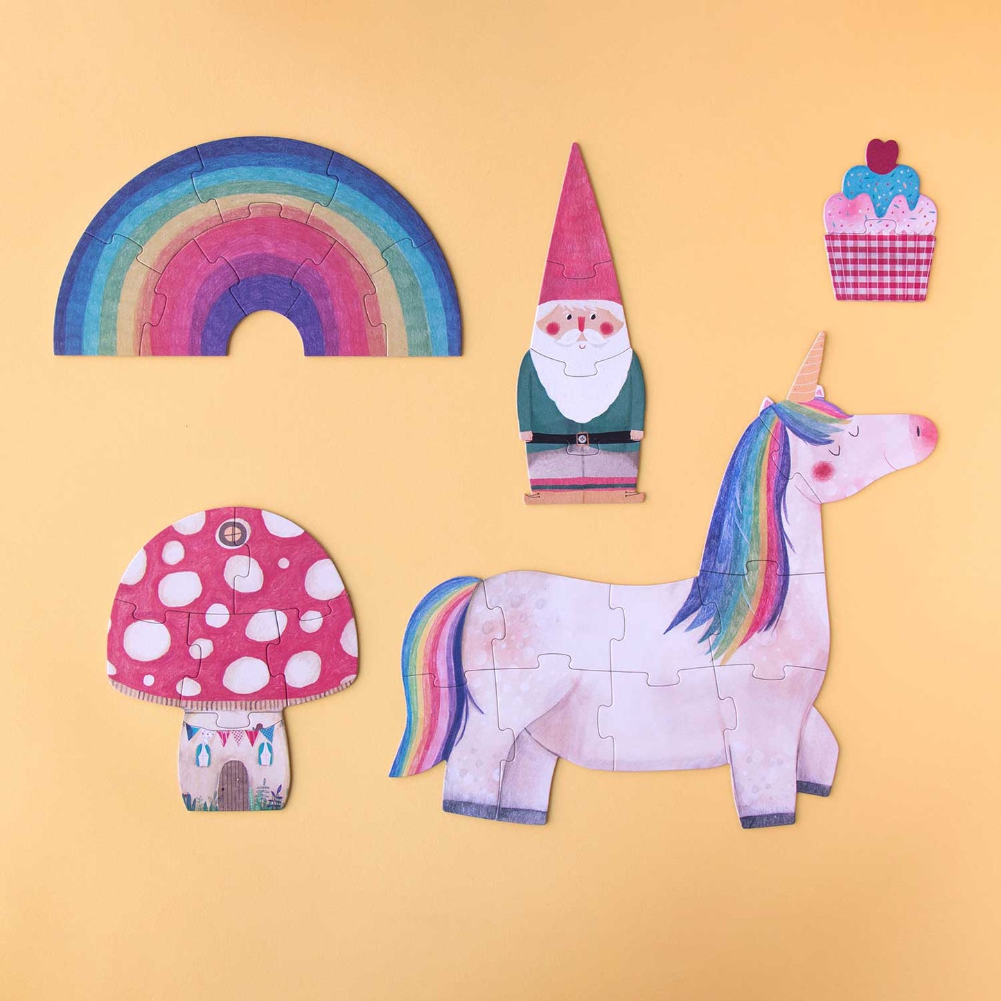 Londji Progressive Puzzles - Happy Birthday Unicorn!