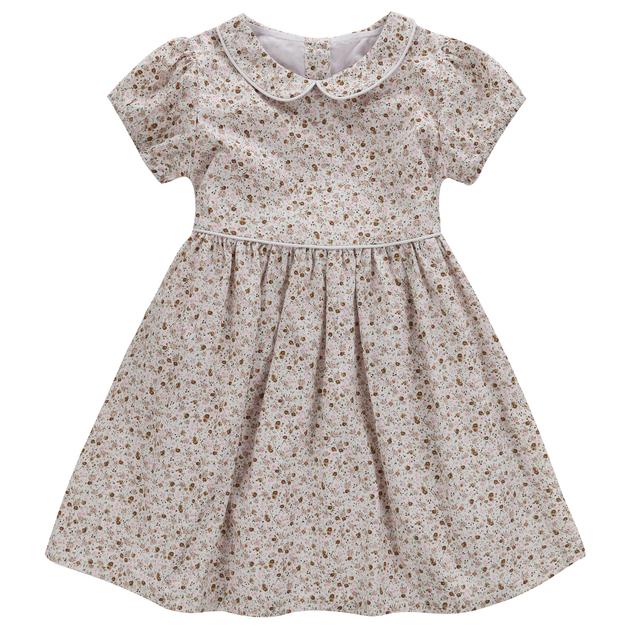 Martha Dress - Cinder Floral - Little Cotton Clothes