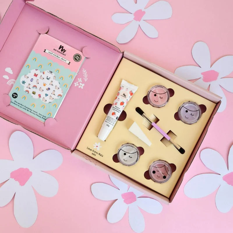 No Nasties Nala Pink Natural Play Kids Makeup Deluxe Box