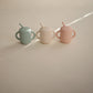 Silicone Training Cup + Straw - Blush