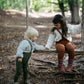 Silly Silas Footless Cotton Tights - Cinnamon
