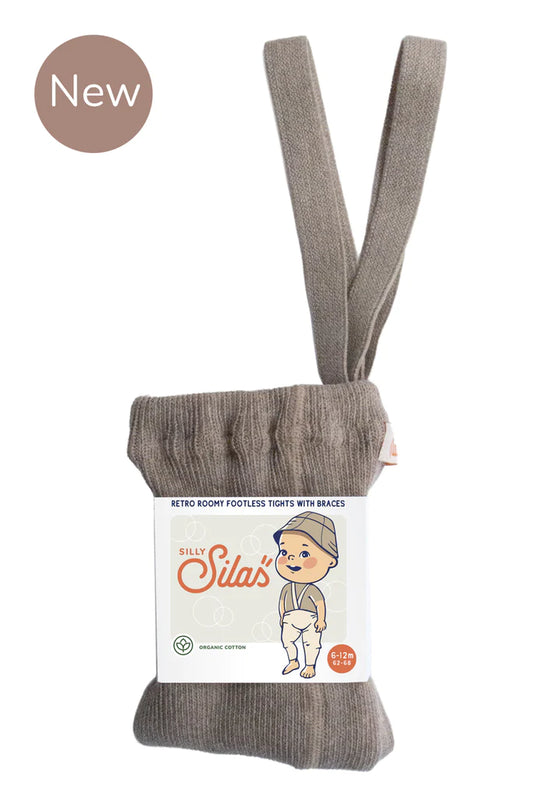 Silly Silas Roomy Peanut Blend Footless