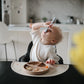 Silicone Feeding Spoons 2 Pack - Stone/Cloudy Mauve
