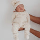 Ziggy Lou Classic Knit Romper - Honey