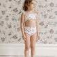 Fin & Vince Smocked Bikini - Cherry