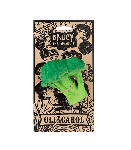 Oli & Carol  Brucy The Broccoli Teething  Toy