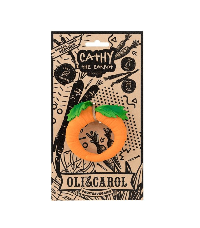 Oli & Carol Cathy The Carrot Teething  Toy