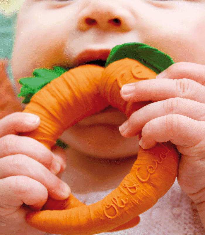 Oli & Carol Cathy The Carrot Teething  Toy