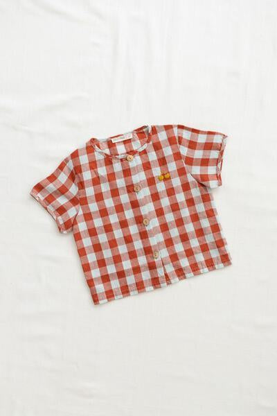 Fin & Vince Button Up - Picnic Plaid Top