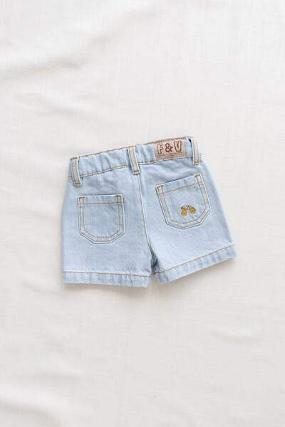 Fin & Vince Vintage Denim Short