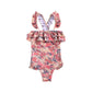 Bathing Suit Zacatecas Pink Flowers - Louise Misha