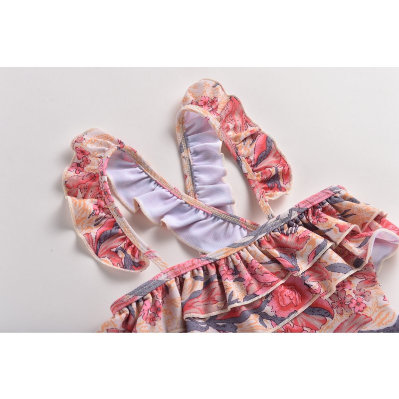 Bathing Suit Zacatecas Pink Flowers - Louise Misha