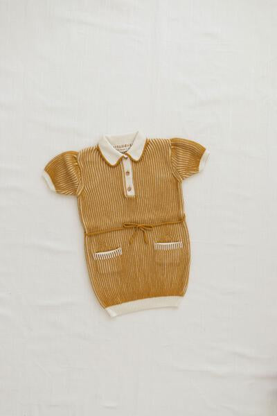 Fin & Vince Retro Dress - Goldenrod