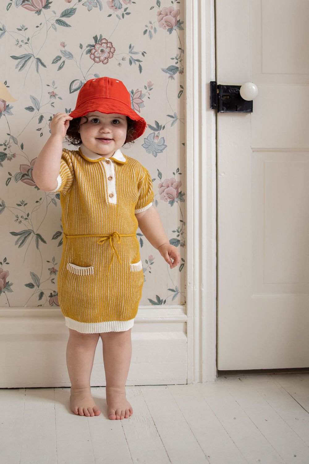 Fin & Vince Retro Dress - Goldenrod
